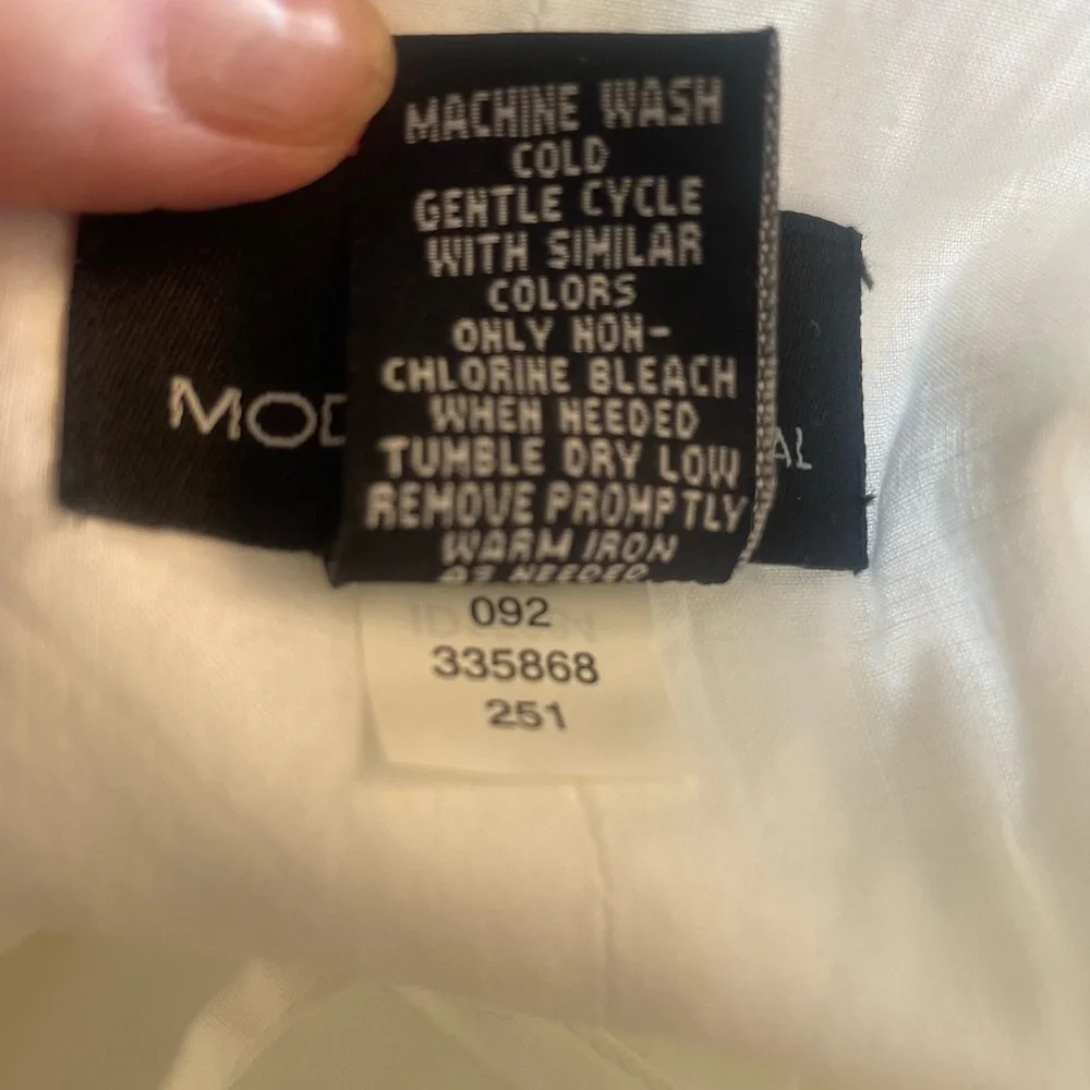 Moda | Maxi puff hem milkmaid bodice corset back dress. Size Medium. 100% cotton - Picture 7 of 8